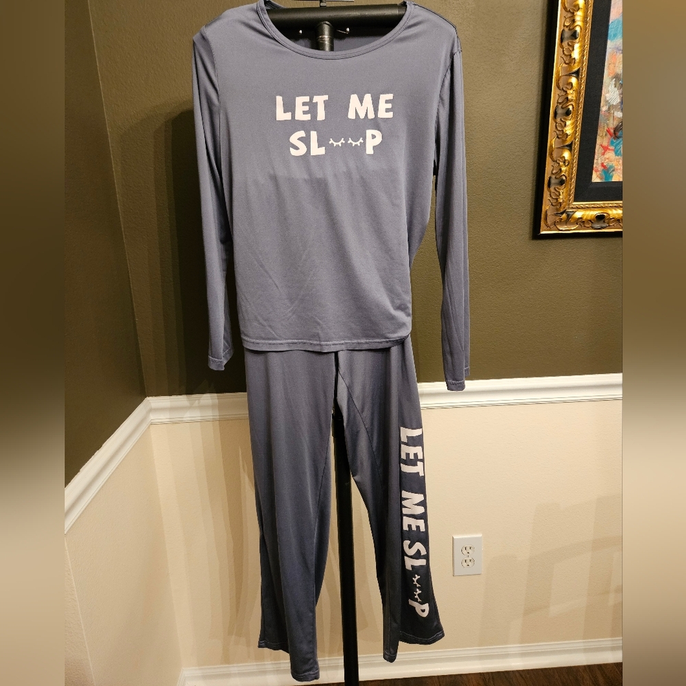 LET ME SLEEP Lightweight LOUNGE PAJAMA SET sz S Women's